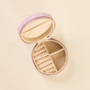 Floral Lilac Round Velvet Jewelry Case - Freshie & Zero Studio Shop