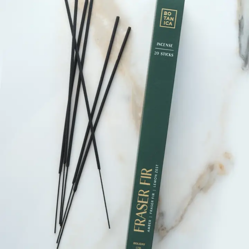 Fraser Fir Holiday Incense by Botanica - Freshie & Zero Studio Shop