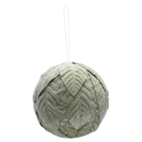 Leafy Foam Ornament With Glitter - Freshie & Zero Studio Shop