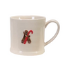 Small Stoneware Embossed Holiday Mugs - Freshie & Zero Studio Shop