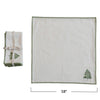 Embroidered Tree Cotton Dinner Napkins | Set of 4 - Freshie & Zero Studio Shop