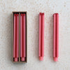 Gift Box Red + Pink Taper Candles Set of 2 - Freshie & Zero Studio Shop