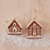 Light Up Gingerbread House Ornaments - Freshie & Zero Studio Shop