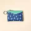 Luxe Pocket Wallet - Navy Floral - Freshie & Zero Studio Shop