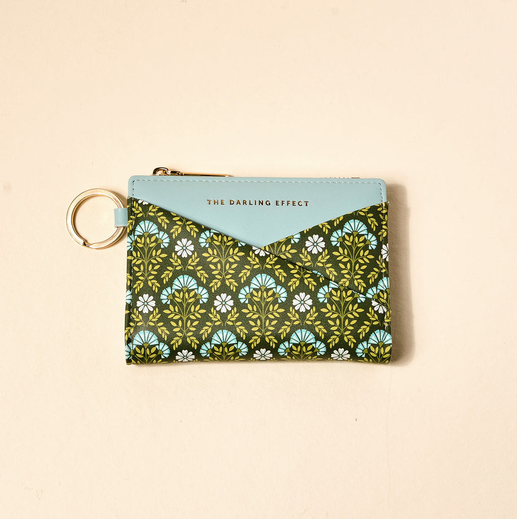 Luxe Pocket Wallet - Everbloom Forest Green - Freshie & Zero Studio Shop