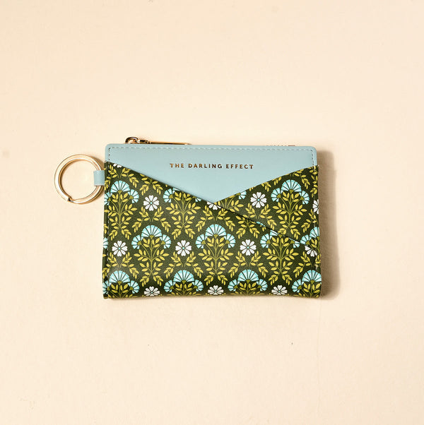 Luxe Pocket Wallet - Everbloom Forest Green - Freshie & Zero Studio Shop