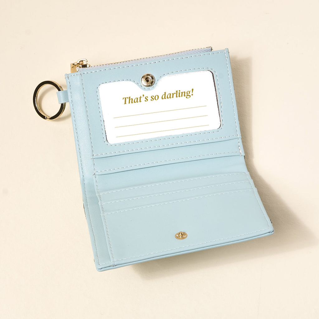 Luxe Pocket Wallet - Everbloom Forest Green - Freshie & Zero Studio Shop