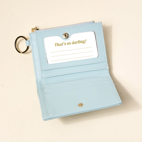 Luxe Pocket Wallet - Everbloom Forest Green - Freshie & Zero Studio Shop