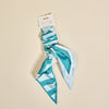 Twist & Tie Scarf - Teal Stripes - Freshie & Zero Studio Shop