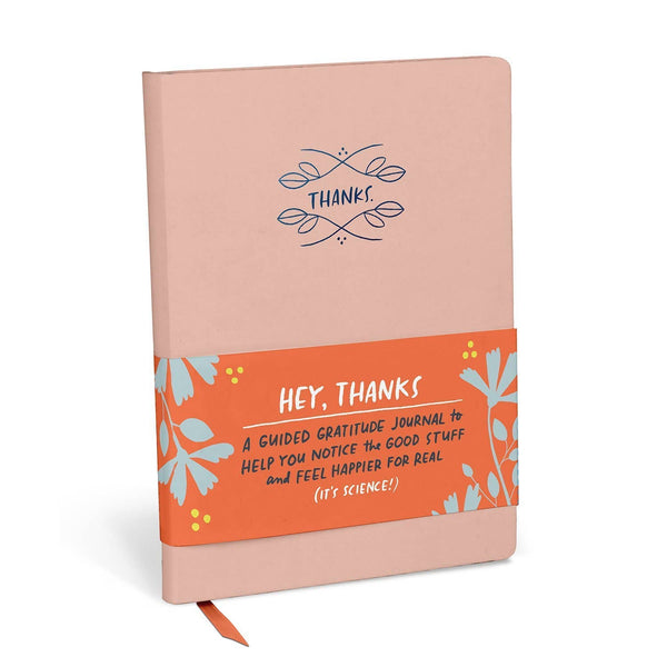 Hey, Thanks: A Guided Gratitude Journal - Freshie & Zero Studio Shop