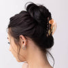 California Poppy Wildflower Hair Claw in Clear Acetate - Freshie & Zero Studio Shop