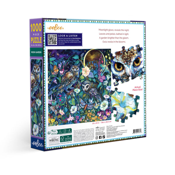 Moon Garden 1000 Piece Puzzle - Freshie & Zero Studio Shop