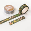 Washi tape from Wild Pencil Studio featuring woodland forest patterns, perfect for crafting and decorating projects.