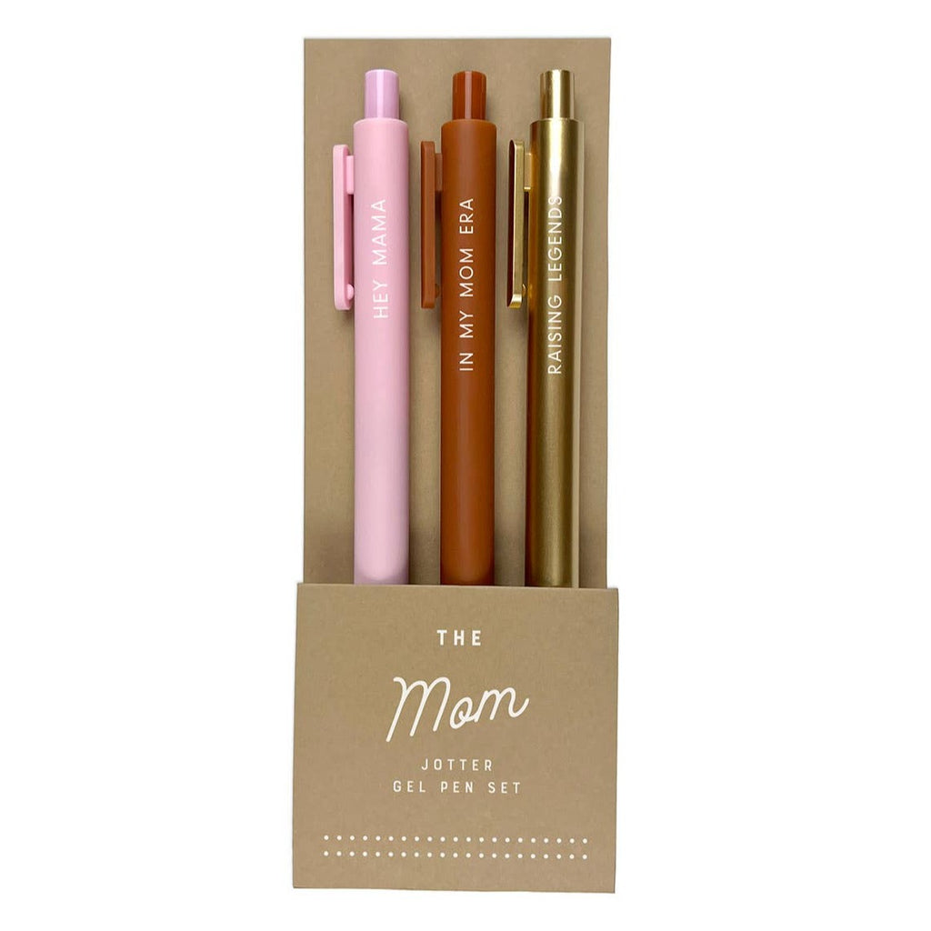 Mom Jotters Gel Pen Set - Freshie & Zero Studio Shop