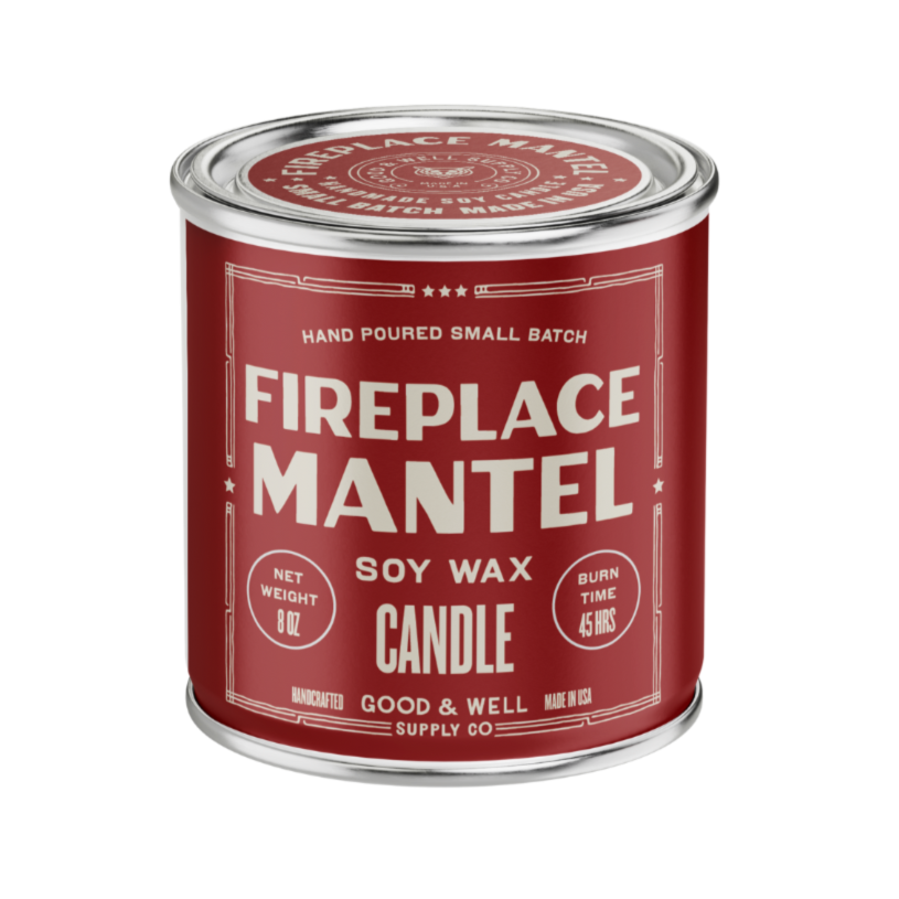 Fireplace Mantel Soy Candle by Good & Well Supply Co. - Freshie & Zero Studio Shop