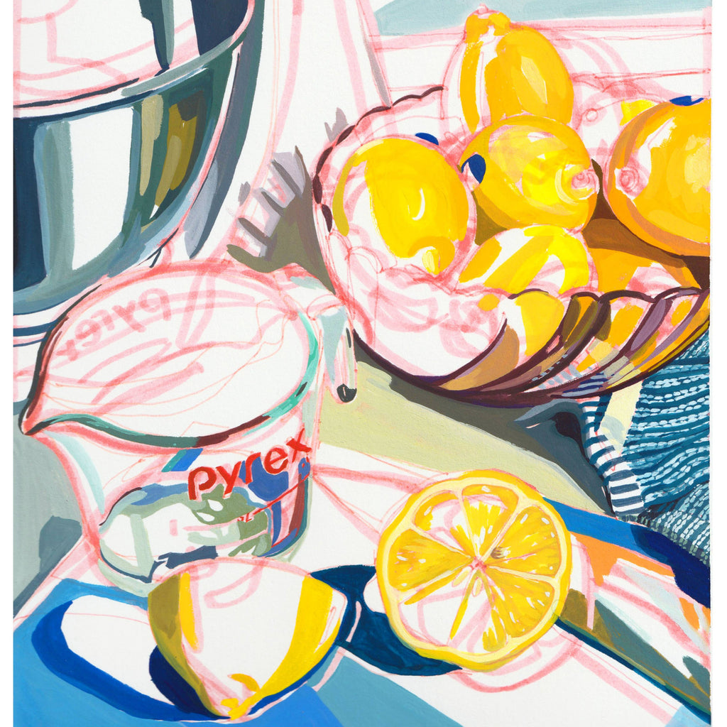 Anissa Riviere 8x10 Signed Art Print: Lemons - Freshie & Zero Studio Shop