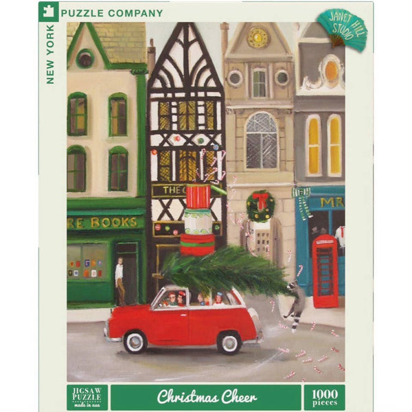 Christmas Cheer by Janet Hill, 1000 Piece Puzzle - Freshie & Zero Studio Shop