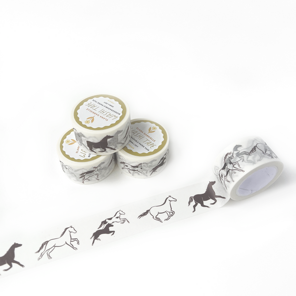 Wild Horses Washi Tape - Freshie & Zero Studio Shop