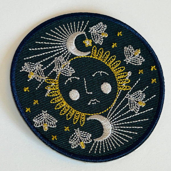 Moonglow Embroidery Sticker Patch - Freshie & Zero Studio Shop