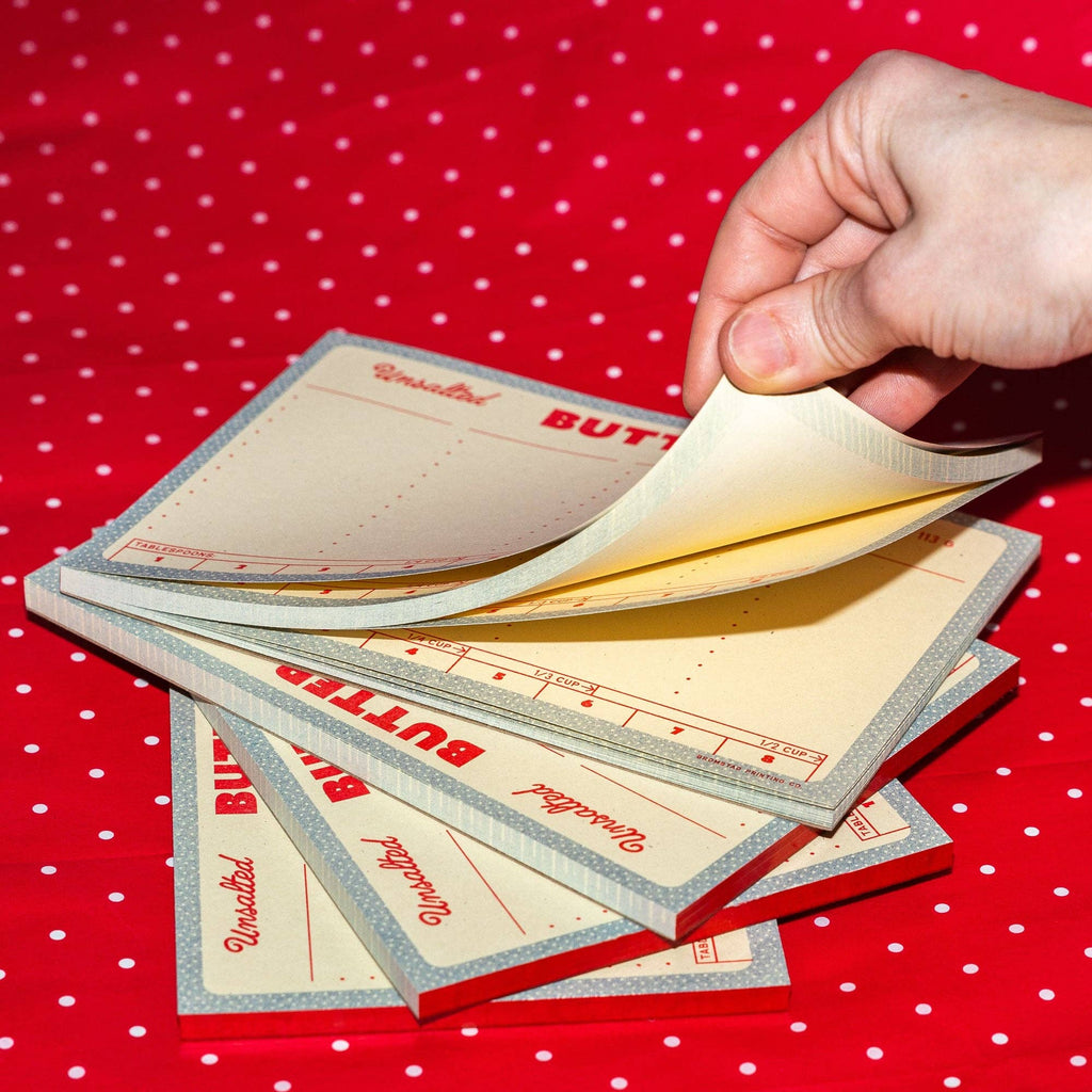 Butter Risograph Notepad - Freshie & Zero Studio Shop