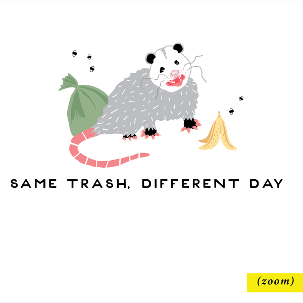 Opossum Notepad - Freshie & Zero Studio Shop