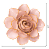 France Collection Ceramic Flower: Rose Pink Camellia - Freshie & Zero Studio Shop