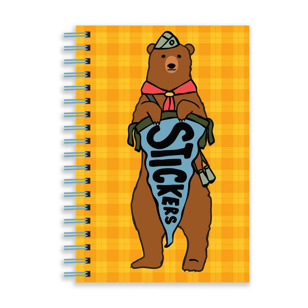 Sticker Scout Reusable Sticker Book by Pipstickers - Freshie & Zero Studio Shop