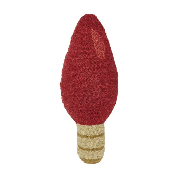 Shaped Red Light Bulb Hook Pillow - Freshie & Zero Studio Shop