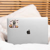 Fall Vibing Raccoon Sticker - Freshie & Zero Studio Shop