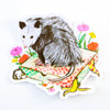 Happy Possum Vinyl Sticker - Freshie & Zero Studio Shop