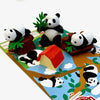 Iwako Panda Family Puzzle Erasers Set - Freshie & Zero Studio Shop