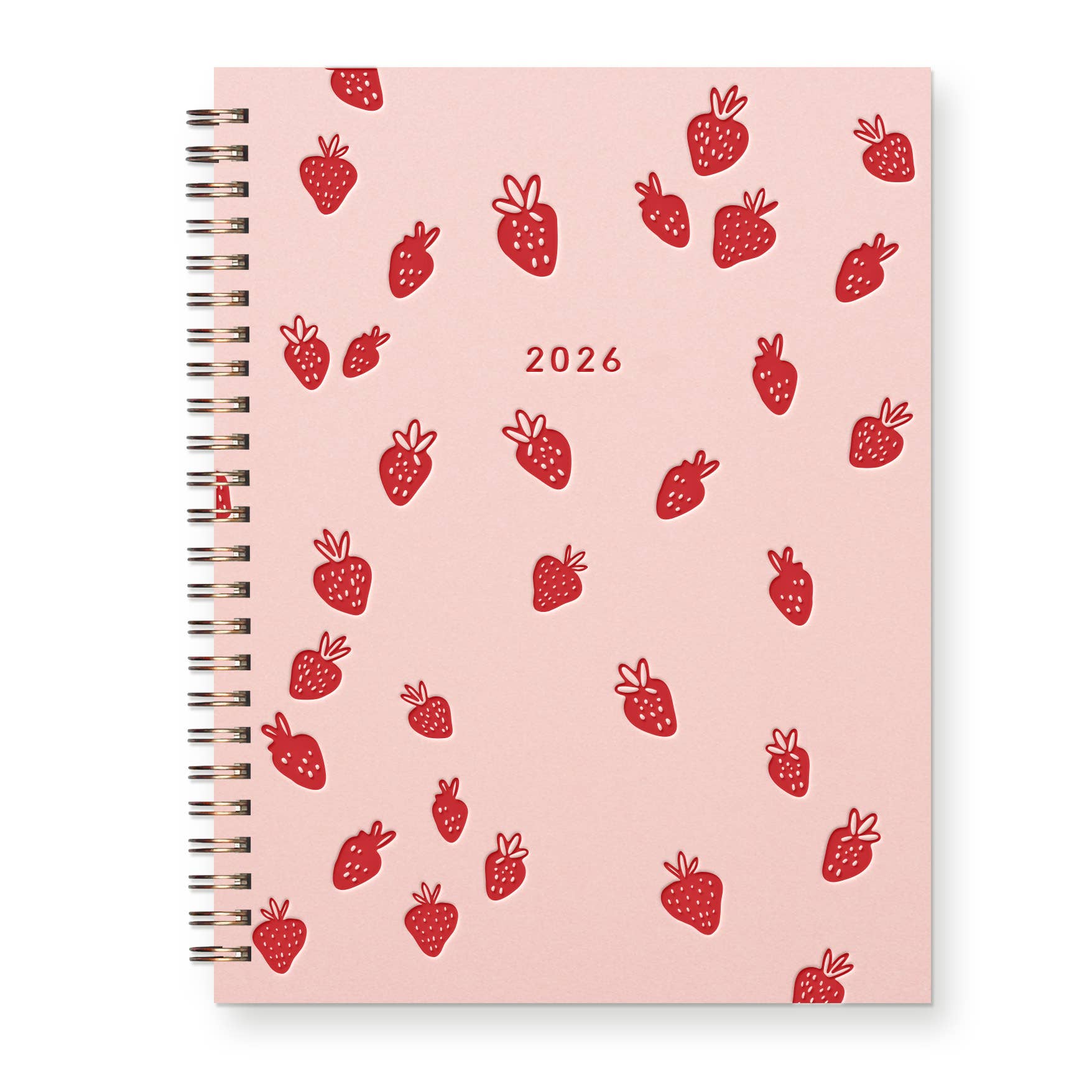 2026 Strawberry Calendar Year Planner