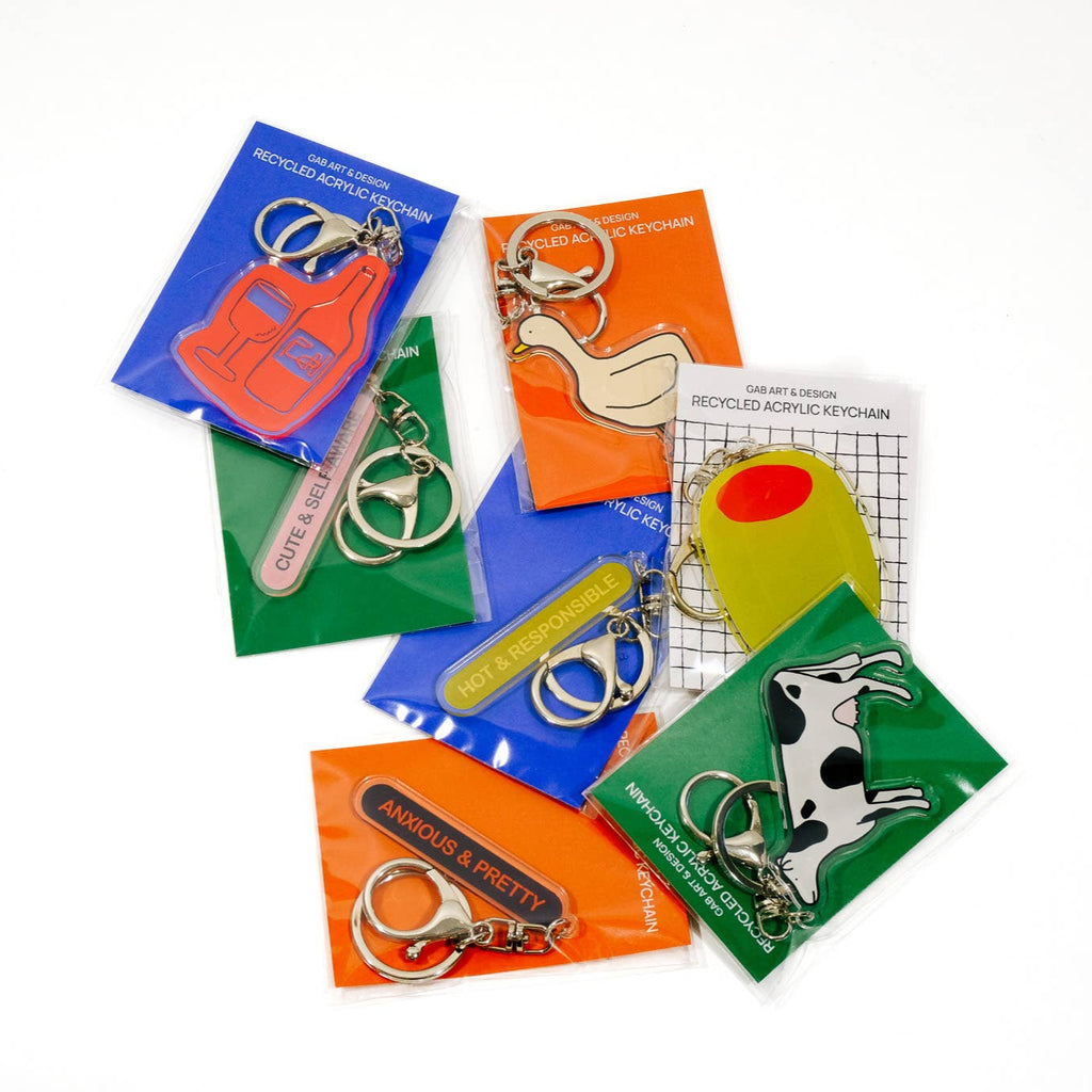 Tomato Acrylic Keychain - Freshie & Zero Studio Shop
