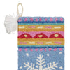 Fair Isle Snowflake Hook Stocking With Tassels - Freshie & Zero Studio Shop
