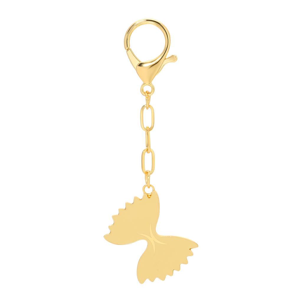 Pasta Enamel Bag Charm - Freshie & Zero Studio Shop