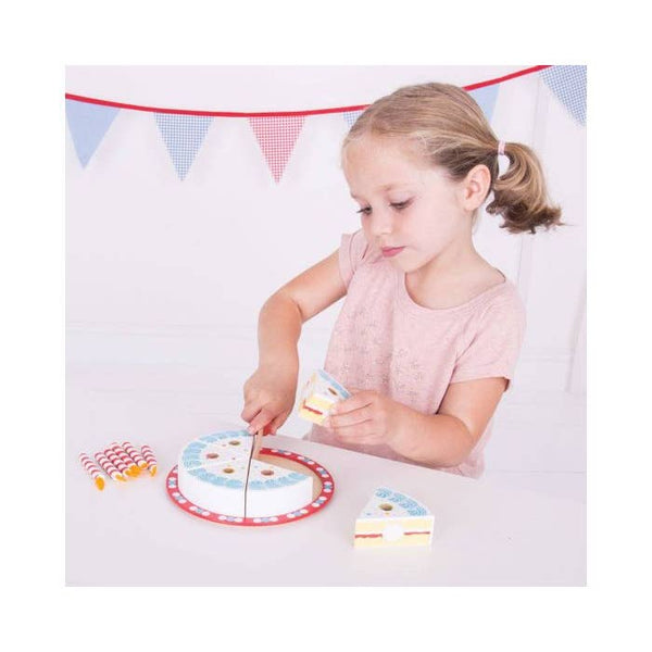 Birthday Cake Wooden Toy - Freshie & Zero Studio Shop