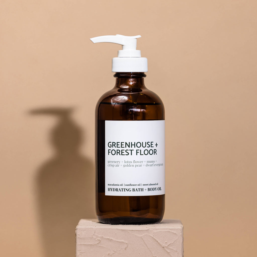 Greenhouse + Forest Floor Hydrating Bath and Body Oil - Freshie & Zero Studio Shop