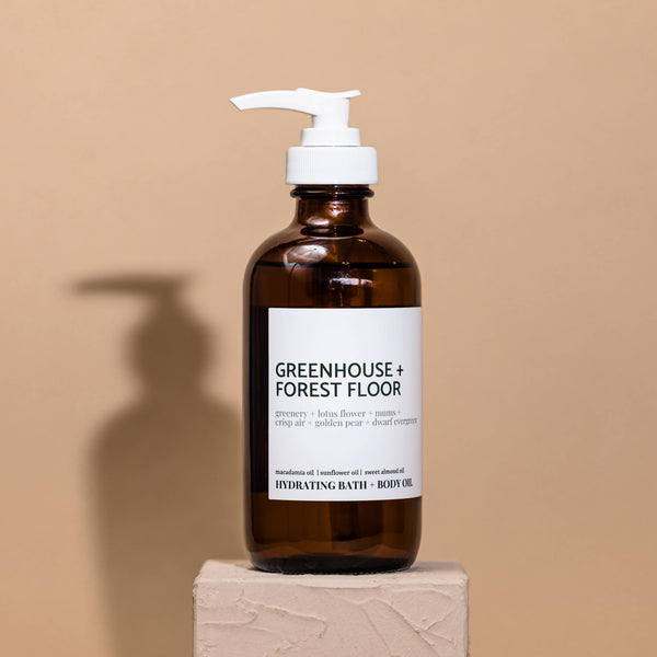 Greenhouse + Forest Floor Hydrating Bath and Body Oil - Freshie & Zero Studio Shop