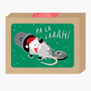 Boxed Fa La Possum Holiday Cards - Set of 8 - Freshie & Zero Studio Shop