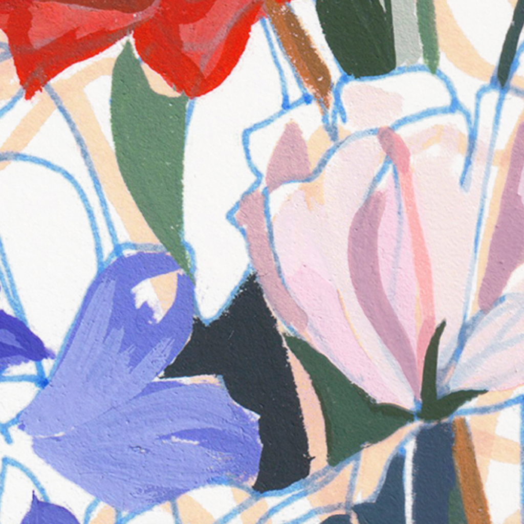 Diet Coke Roses and Carnation Signed Archival Giclee Print - Freshie & Zero Studio Shop