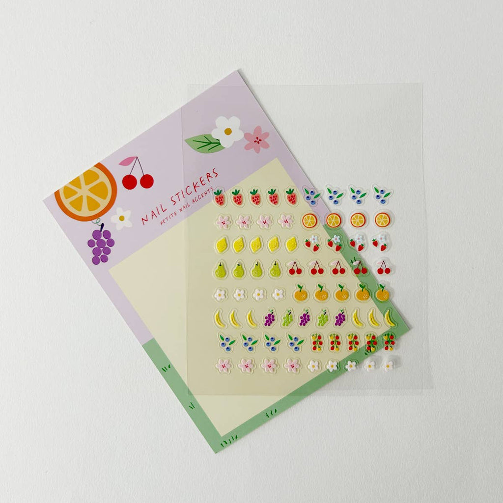 Fruits Nail Stickers - Freshie & Zero Studio Shop