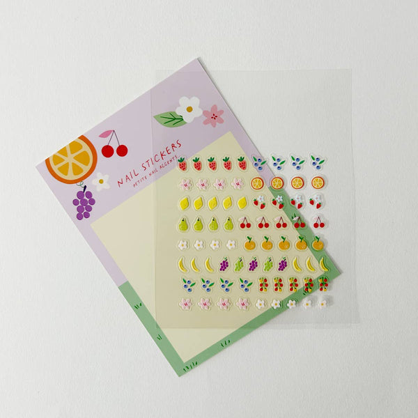 Fruits Nail Stickers - Freshie & Zero Studio Shop