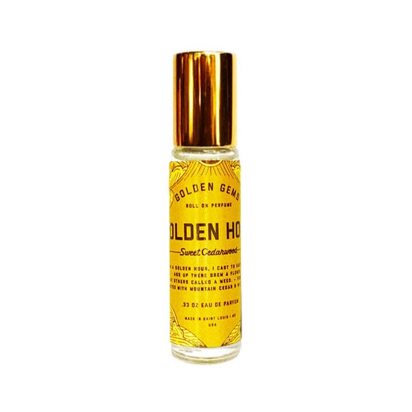 Golden Hour Eau de Parfum Roller by Golden Gems - Freshie & Zero Studio Shop