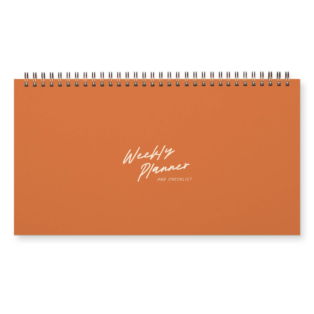 Script Undated Weekly Planner | Monarch - Freshie & Zero Studio Shop