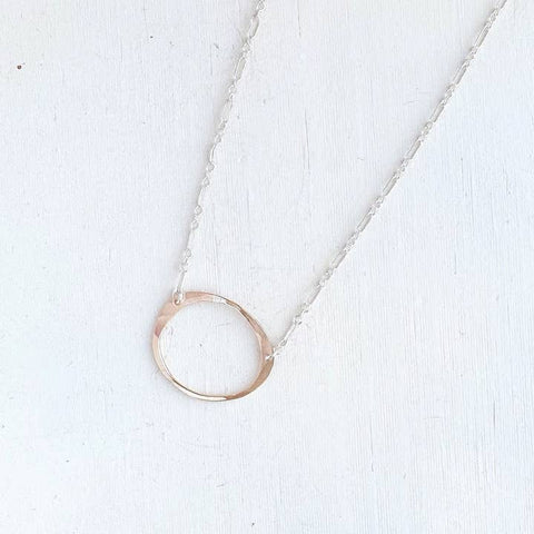 Small Sparky Stone necklace by Freshie & Zero featuring a delicate pendant on a fine chain.