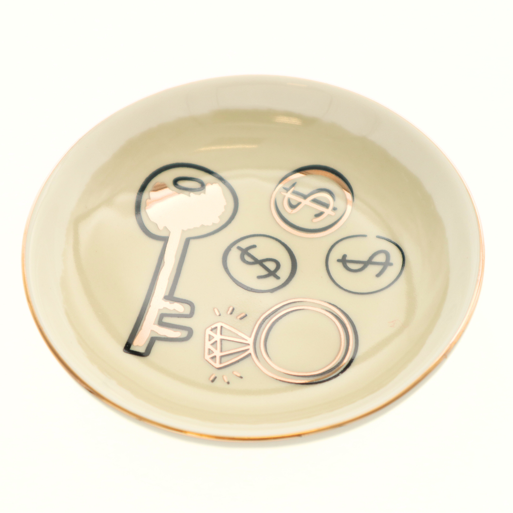 Daily Bling Round Trinket Dish - Freshie & Zero Studio Shop
