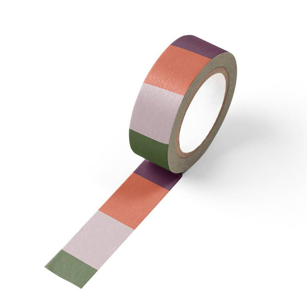 Autumn Party Washi Tape by Ruff House Print Shop featuring fall-themed leaves and festive patterns for craft projects