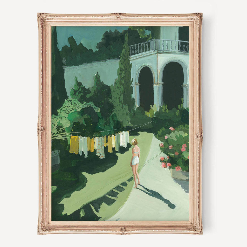 Janet Hill Art Print: Sleepwalker - 8.5"x11" - Freshie & Zero Studio Shop