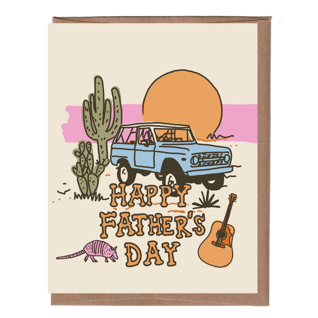 Country Father's Day Greeting Card - Freshie & Zero Studio Shop