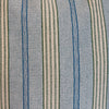 Large Zippered Bag: Beachy Blue Stripe - Freshie & Zero Studio Shop